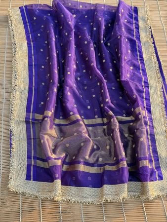 CHUNRI BOOTI ORZANZA SAREE
